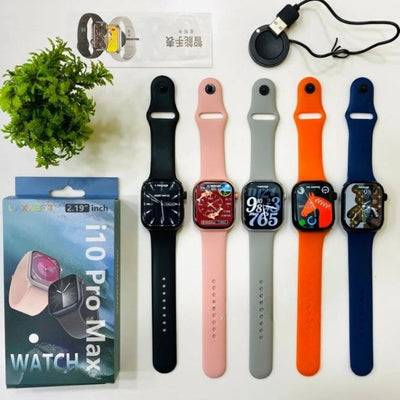 i10 Pro Max Smartwatch | 2.19” Full Touch | Bluetooth Call | Fitness & Health Tracker | Series 9