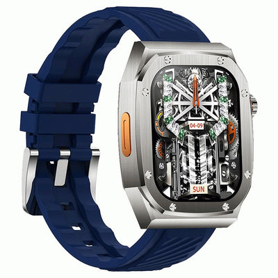 Z79 Max Armour Smart Watch – 2.1" IPS Display, Bluetooth Call, AI Voice Assistant, Compass, Heart Rate & Sports Tracking – Black