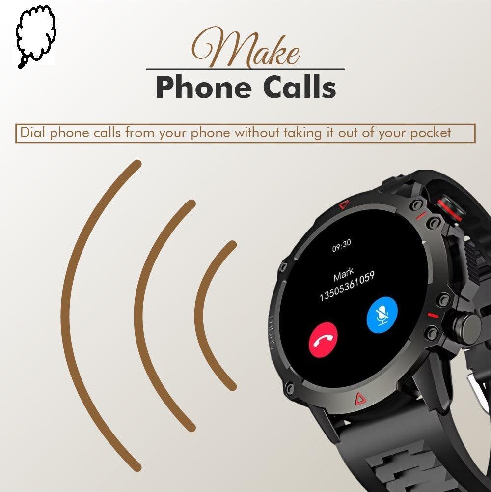 TF10 Pro Smart Watch – AMOLED Display, Sports Features, Stylish Design for Men and Boys.