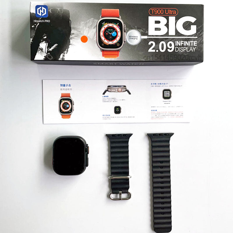 T900 Ultra 2 Smartwatch | 2.09” Infinite Display | 49mm Dial | Bluetooth Calling | Built-in Games | Crown Control