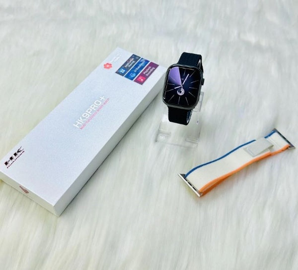 HK9 Pro Plus Smartwatch | Series 9 | Super AMOLED Display | 2GB Memory | AI ChatGPT | Smart Island | Bluetooth Calling
