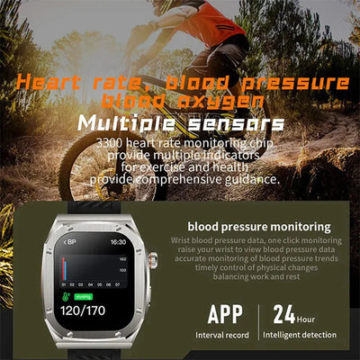 Z79 Max Armour Smart Watch – 2.1" IPS Display, Bluetooth Call, AI Voice Assistant, Compass, Heart Rate & Sports Tracking – Black