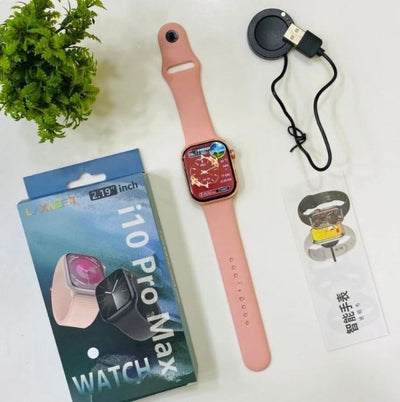 i10 Pro Max Smartwatch | 2.19” Full Touch | Bluetooth Call | Fitness & Health Tracker | Series 9