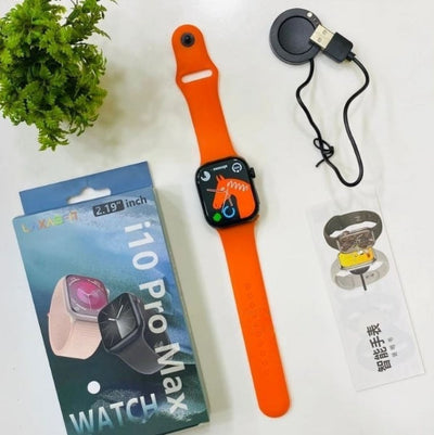 i10 Pro Max Smartwatch | 2.19” Full Touch | Bluetooth Call | Fitness & Health Tracker | Series 9