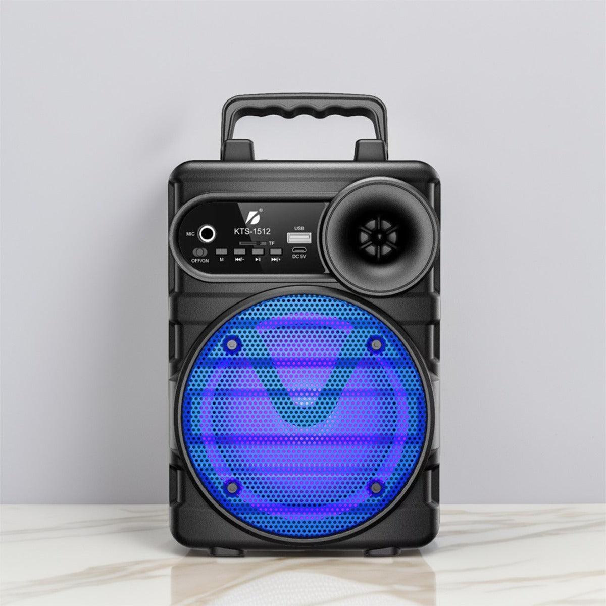 KTS-1512 Wireless Bluetooth Speaker – TWS, FM, USB, Mic, Original K Board