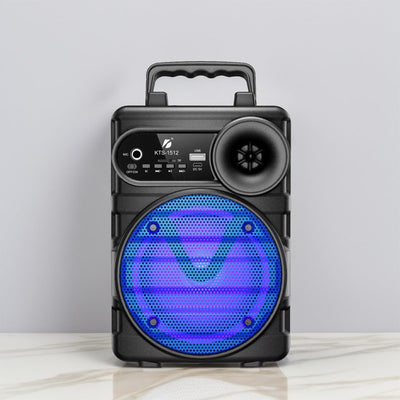 KTS-1512 Wireless Bluetooth Speaker – TWS, FM, USB, Mic, Original K Board