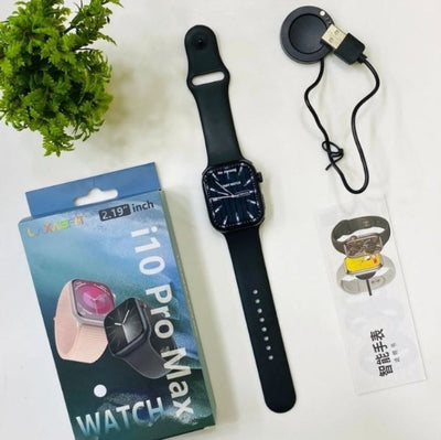 i10 Pro Max Smartwatch | 2.19” Full Touch | Bluetooth Call | Fitness & Health Tracker | Series 9