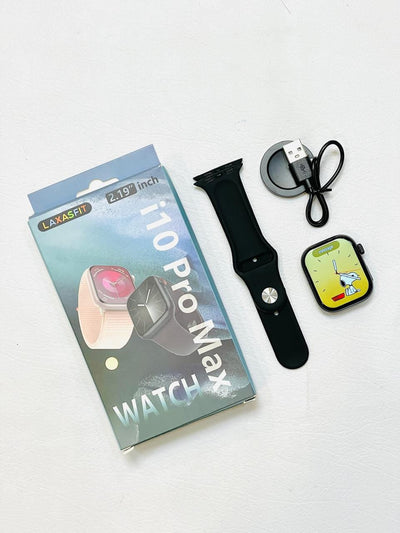 i10 Pro Max Smartwatch | 2.19” Full Touch | Bluetooth Call | Fitness & Health Tracker | Series 9