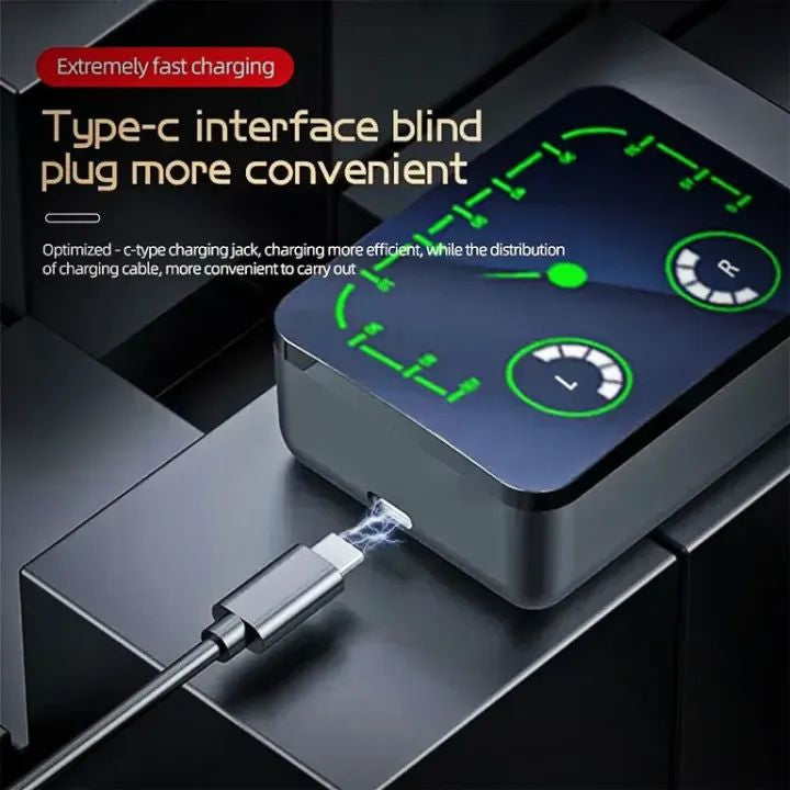 M90 Max tws wireless Earbuds Hifi Stereo Earbuds With 1200 MH Battery