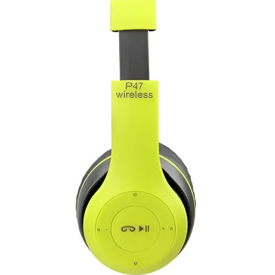 P47 Wireless Bluetooth Foldable Headset | 5-Hour Playtime | Crystal Clear Sound | Bluetooth 5.0 – Enhanced Audio Experience