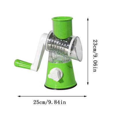 Multi-function 3 in 1 Drum Vegetable Cutter Slicer