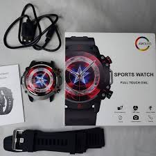 TF10 Pro Smart Watch – AMOLED Display, Sports Features, Stylish Design for Men and Boys.