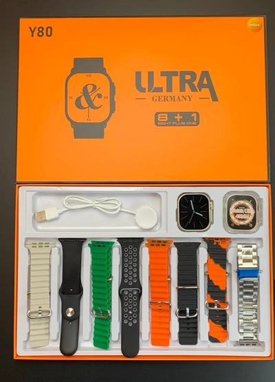 Y80 Ultra 8 in 1 Smart watch