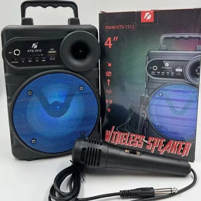 KTS-1512 Wireless Bluetooth Speaker – TWS, FM, USB, Mic, Original K Board